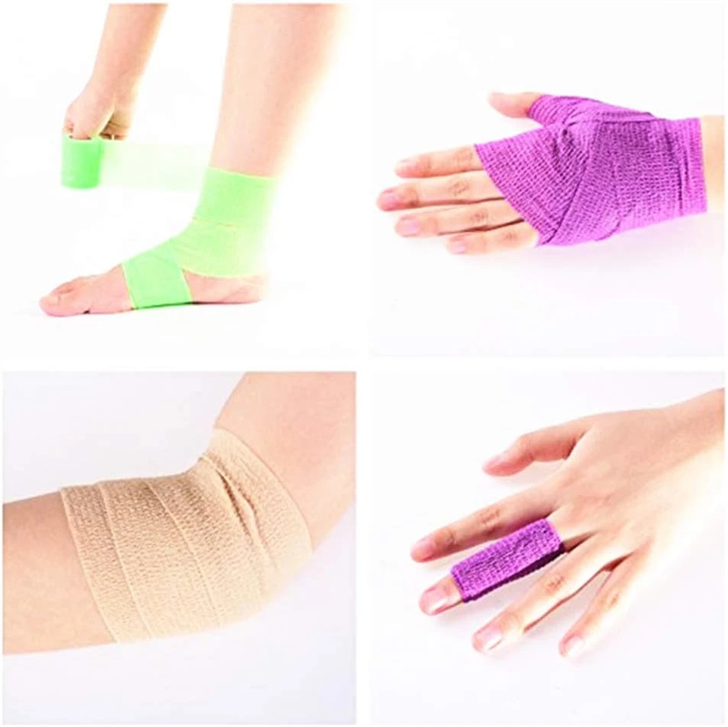 Pita Kohesif Fleksibel – Balutan Mampatan Melekat Sendiri, Tanpa Slip dan Bebas Sisa